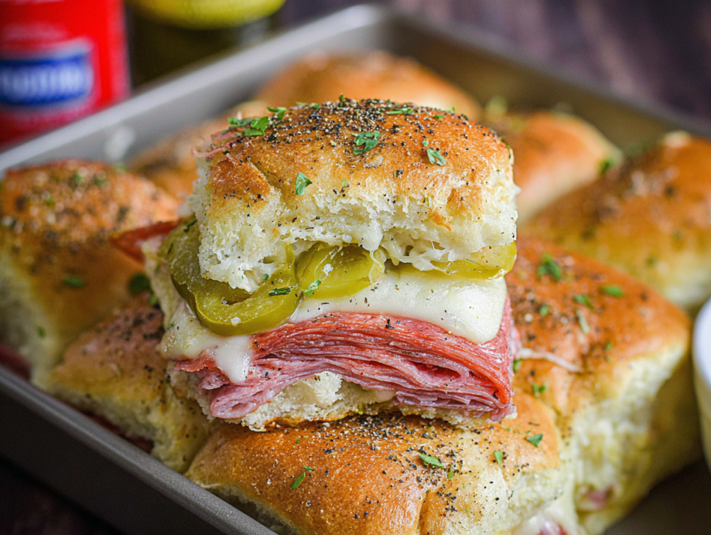 Hot Italian Sub Sliders