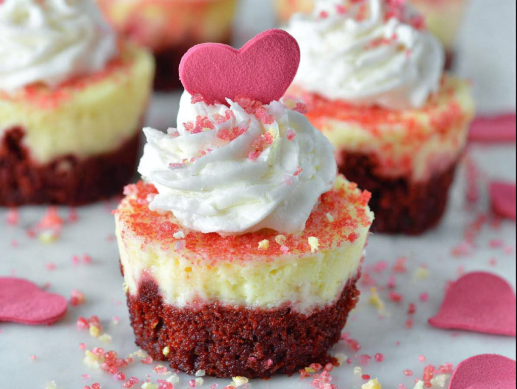 Red Velvet Cheesecake Cupcakes