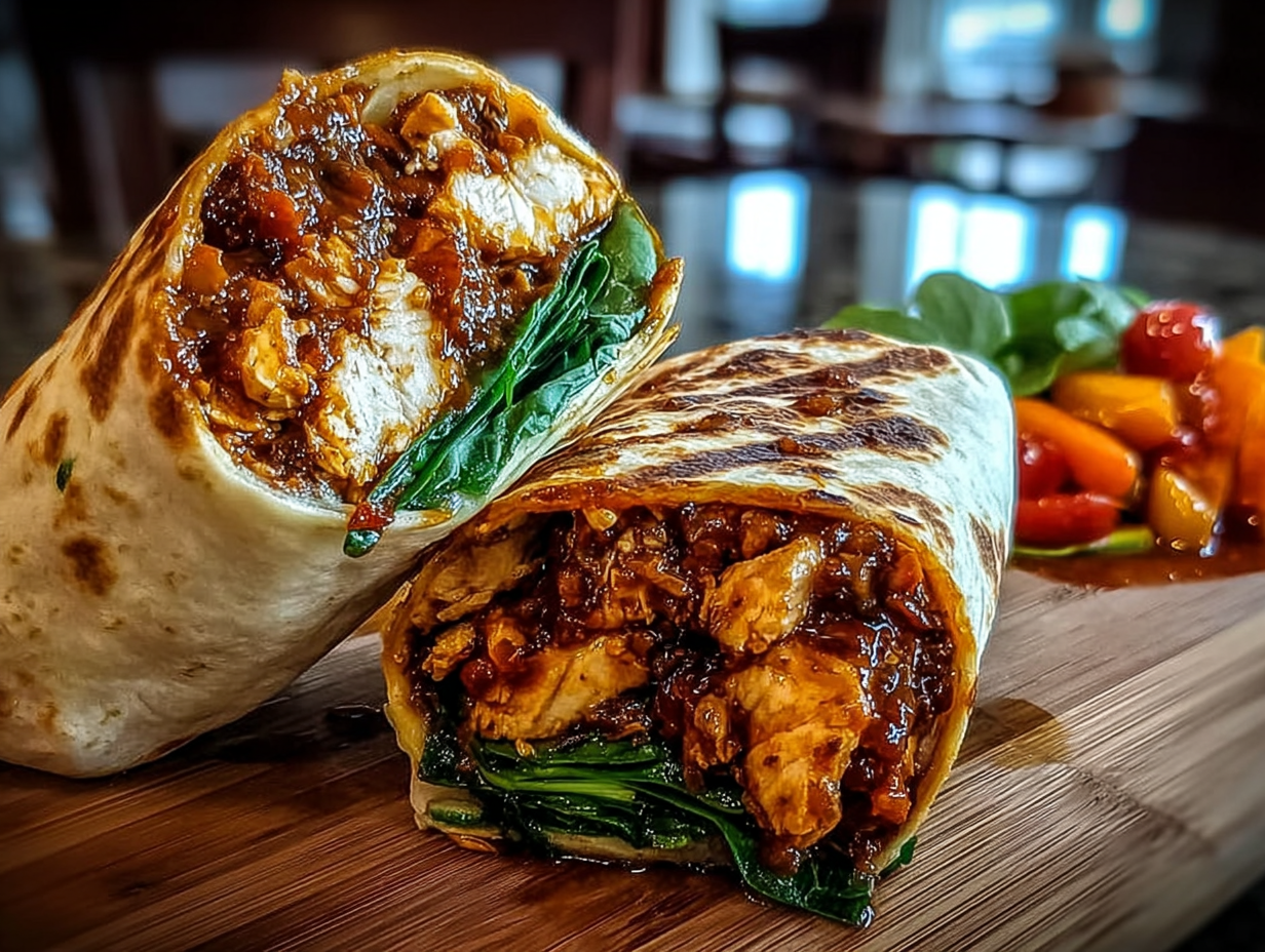 Sweet Chili Chicken Wraps: Easy 20-Minute Lunch or Dinner