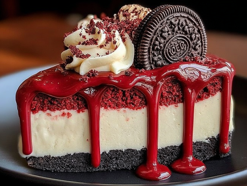 The Best Red Velvet Oreo Cheesecake Recipe
