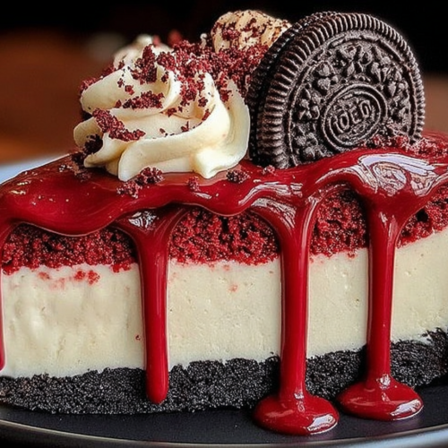 The Best Red Velvet Oreo Cheesecake Recipe
